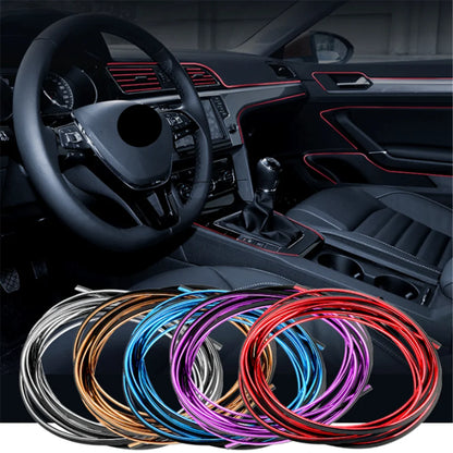 Car styling caulking decorative strip for Volkswagen VW golf mk5 golf mk3 polo 9n 6r 6n scirocco tiguan 2019