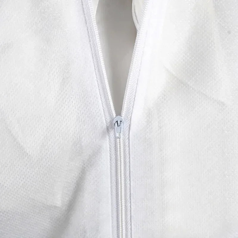 بدلة عمل واقية للاستخدام مرة واحدة، قابلة للتهوية، مقاومة للغبار - بدلة واقية مقاومة للماء والزيوت