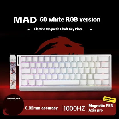 Madcatz Mad60/Mad68 HE Gaming Keyboard – 8K Magnetic Switch 60%/68% RGB Mechanical Keyboard with Rapid Trigger