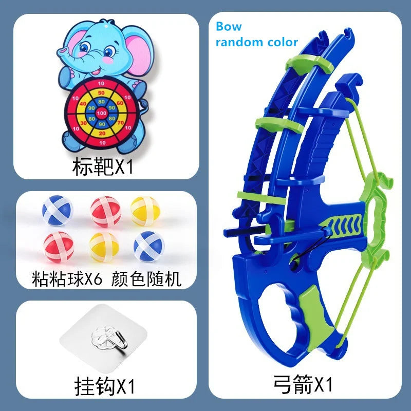 Montessori Throw Sport Slingshot Target – Sticky Ball Dartboard Basketball Outdoor Educational Game