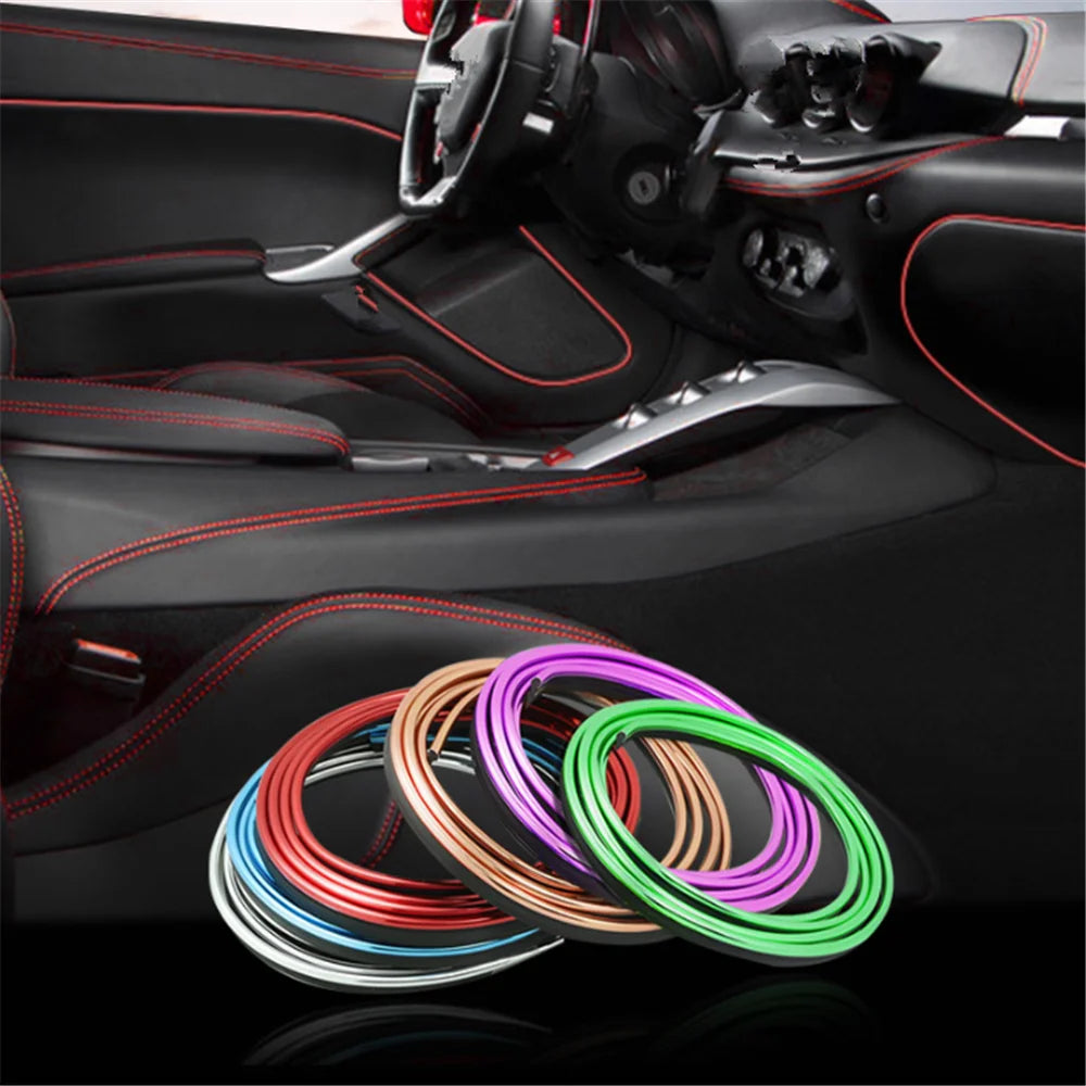 Car styling caulking decorative strip for Volkswagen VW golf mk5 golf mk3 polo 9n 6r 6n scirocco tiguan 2019