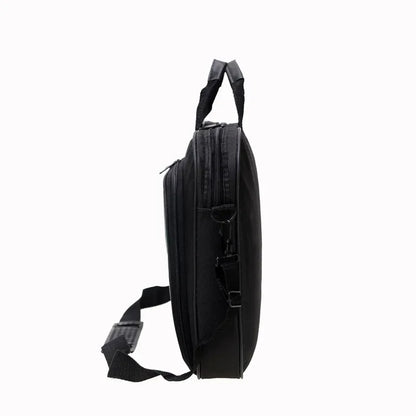 15.6 & 17 Inch Laptop Bag – Business Portable Nylon Computer Shoulder Handbag with Zipper, Simple Stylish Design