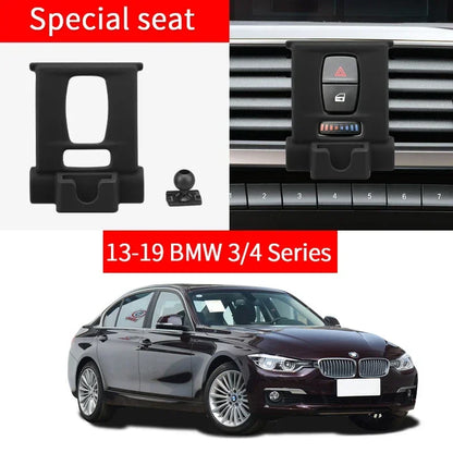Car Phone Holder Base Bracket Center Air Vent Mount For BMW F20 F30 F34 F10 F07 G30 G11 X1 X2 X3 G01 X4 G02 X5 F15 G05 X6 F16