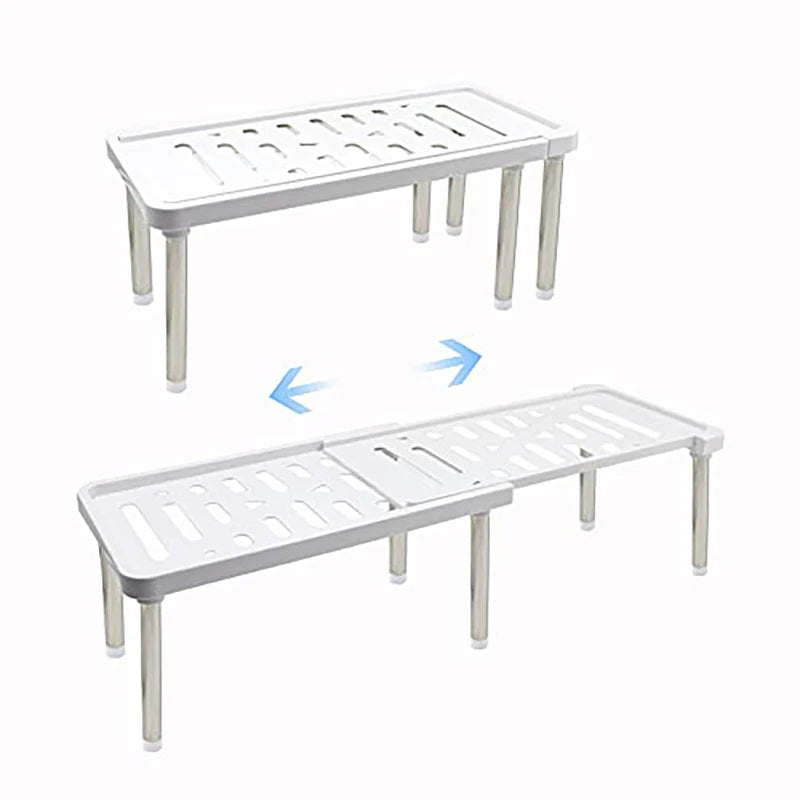 1Pc Retractable Shelf Multifunction Storage Rack – Household Organizer for Kitchen Seasoning Bottles & More