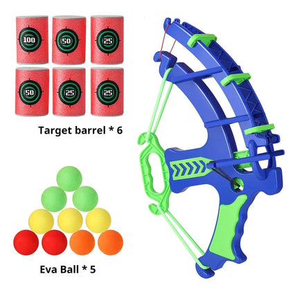 Montessori Throw Sport Slingshot Target – Sticky Ball Dartboard Basketball Outdoor Educational Game