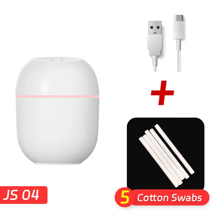 مرطب هواء محمول يعمل بمنفذ USB على شكل قطرة ماء – بخاخ رذاذ منزلي صغير الحجم للاستخدام المكتبي