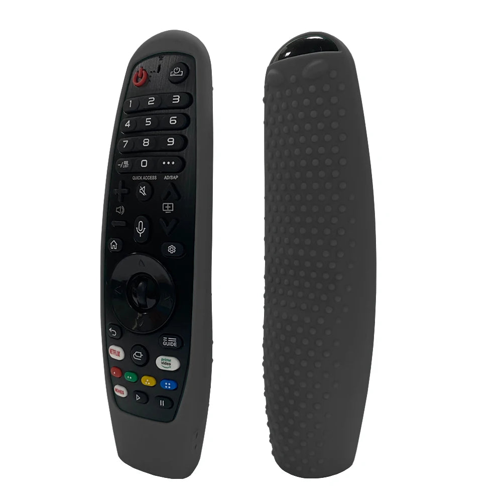غطاء سيليكون لجهاز التحكم عن بعد السحري MRSVI – غطاء واقٍ لأجهزة التحكم عن بعد لأجهزة تلفزيون LG الذكية (MR600، MR650، MR20GA، إلخ).