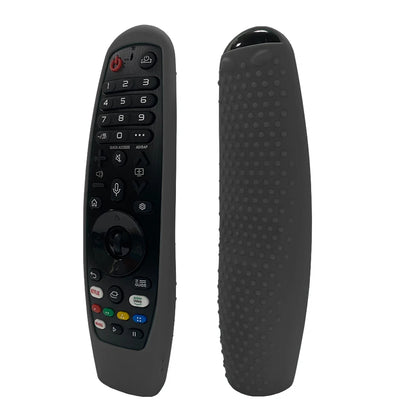 غطاء سيليكون لجهاز التحكم عن بعد السحري MRSVI – غطاء واقٍ لأجهزة التحكم عن بعد لأجهزة تلفزيون LG الذكية (MR600، MR650، MR20GA، إلخ).
