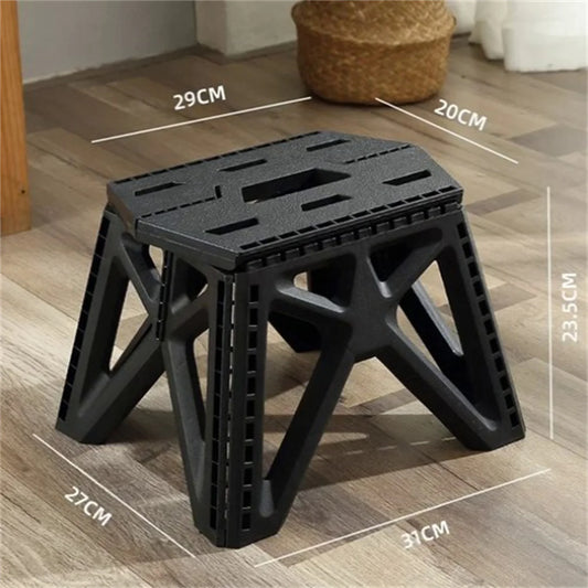 Outdoor Folding Stool – Portable High Load-Bearing Camping Chair for Fishing, Beach & Travel