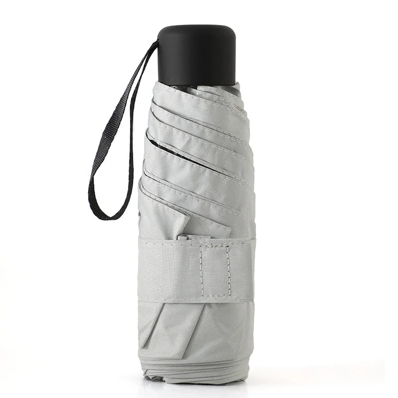 Ultralight Folding Pocket Umbrella – Compact Windproof Travel Umbrella for Women & Men