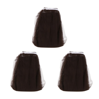 3Pcs Universal Baby Stroller Mosquito Netting Stretchable Full Cover Breathable Mesh Netting Protective Stroller Net