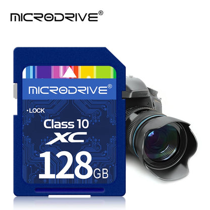 High-Speed Class 10 SD Card – 16GB, 32GB, 64GB, 128GB, 256GB Memory Card for Digital Cameras & Camcorders