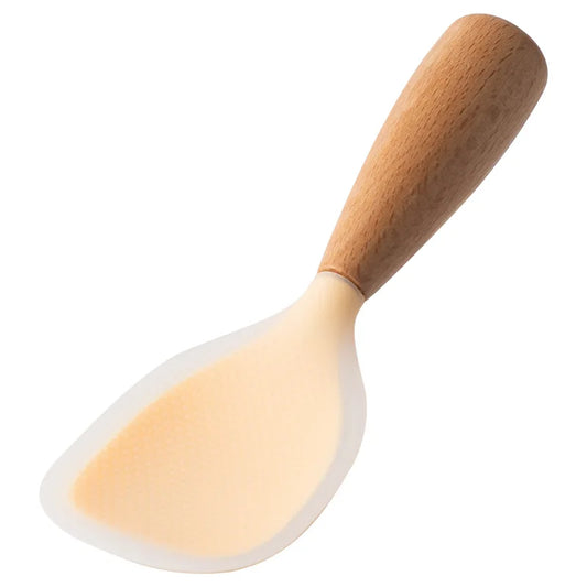 1Pc Silicone Cooking Spoon – High Temperature-Resistant, Anti-Scalding Non-Stick Kitchen Utensil