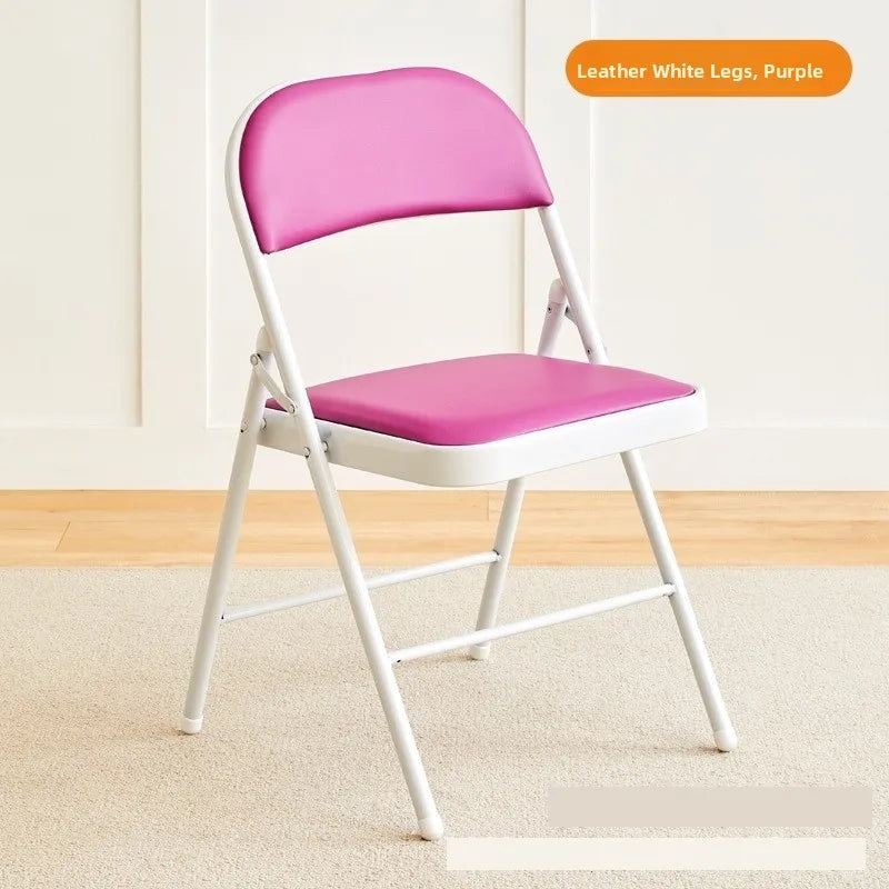 Portable Folding Chair – Simple Training Chair for Office, Dining, or Outdoor Use