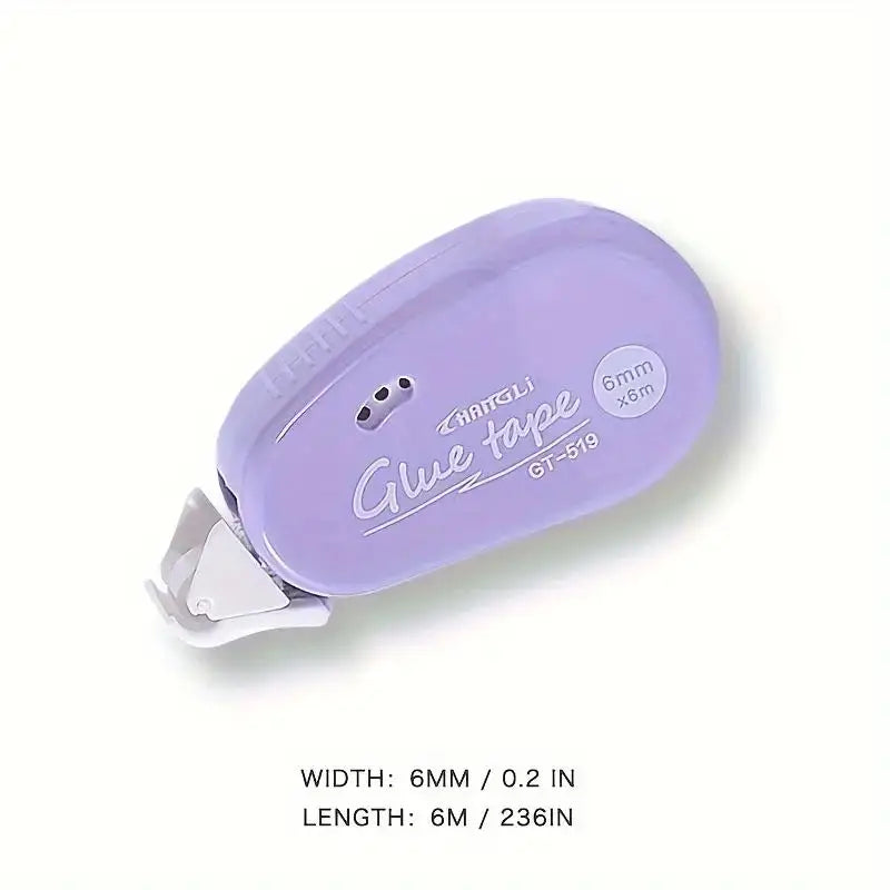 Double-Sided Adhesive Roller – Scrapbook Tape Runner for Crafts, Journaling & School Supplies