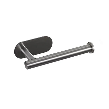 حامل مناشف ورقية من الفولاذ المقاوم للصدأ - موزع مناديل ورقية ذاتي اللصق أو يُثبّت بالمثقاب أسفل الخزانة