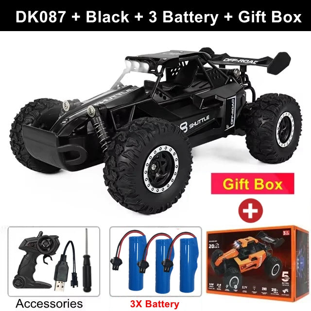 1:16 Scale Off-Road RC Car – 2.4G Remote Control Drift Truck for Kids & Boys