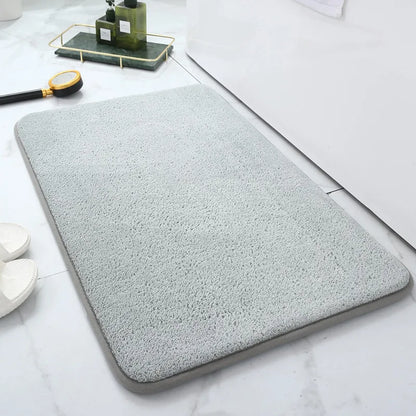 VIAKAM Simple Absorbent Door Mat – Soft Non-Slip Bathroom Entry Rug