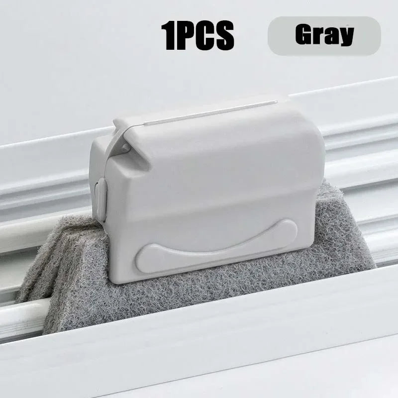 قطعة قماش لتنظيف أخاديد النوافذ، فرشاة تنظيف النوافذ، فرشاة تنظيف فتحات النوافذ، أداة تنظيف فتحات النوافذ 