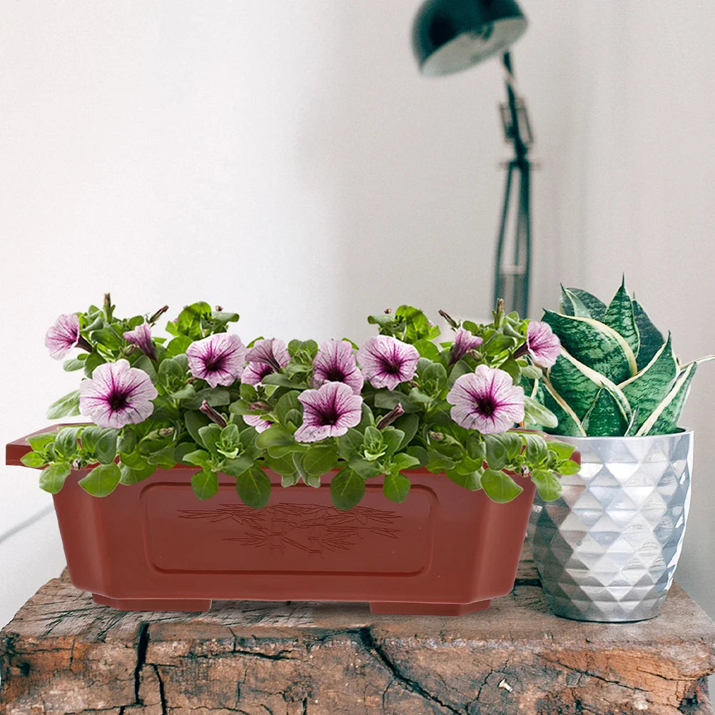 13Pcs Mini Bonsai Pots – Colorful Plastic Succulent Planters with Drainage for Desktop & Nursery Use