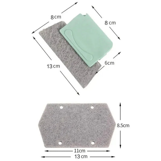 Window Groove Cleaning Cloth Kitchen cleaning Window Cleaning Brush Windows Slot Cleaner Brush Clean Window Slot Clean Tool