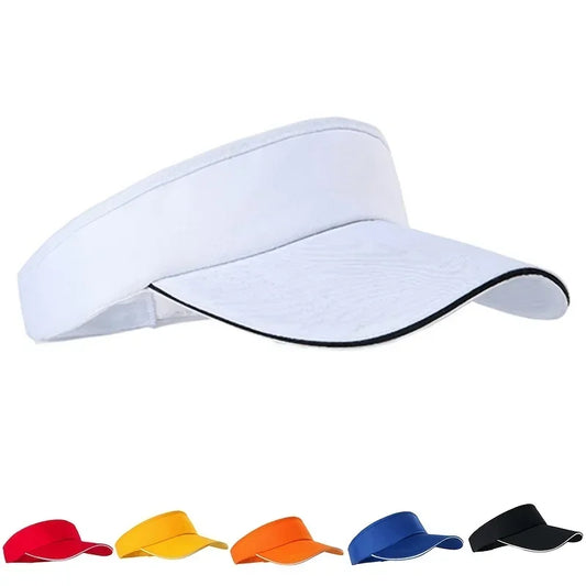 Adjustable Sun Visor Cap – Breathable Sport Hat for Golf, Tennis & Summer Workouts