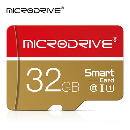 Class 10 Micro TF SD Card – 16GB to 256GB High-Speed Memory Card with SD Adapter for Camera, Phone, Driving Recorder