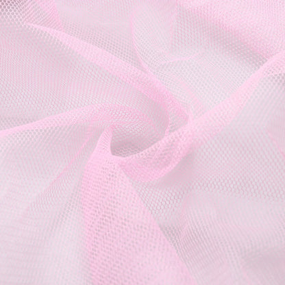 Baby Stroller Mosquito Net Pink Elastic Bug Cover Protects Infant from Bees Wasps Flying Insects Cradle Mesh