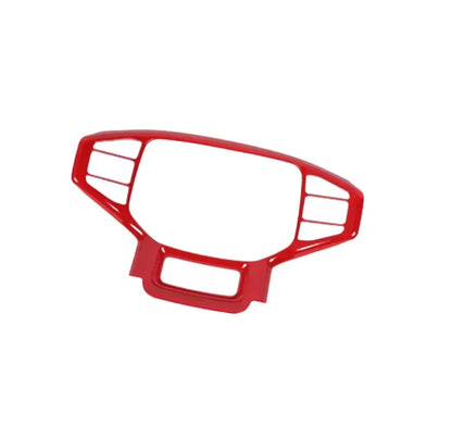 Automotive parts ABS internal steering wheel decorative panel cover fit for JETOUR Traveler T2 steering wheel panel sticker