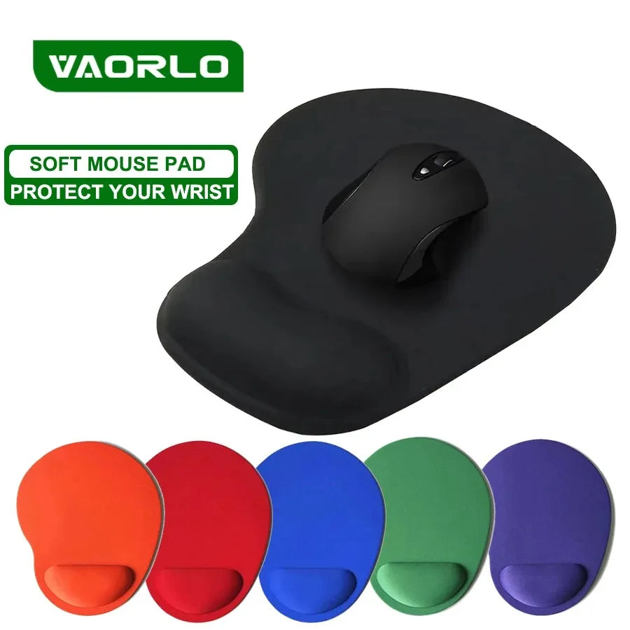 Ergonomic Wrist Rest Mouse Pad – Comfortable Non-Slip Soft Mousepad for PC & Laptop