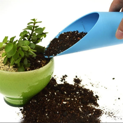 Plastic Succulent Shovel Cup – Mini Garden Tool for Soil, Bonsai & DIY Planting