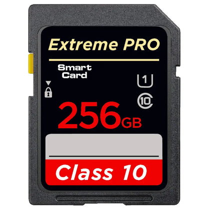 High-Speed Class 10 SD Card – 8GB, 16GB, 32GB, 64GB, 128GB, 256GB Memory Card for Cameras & DSLR Devices