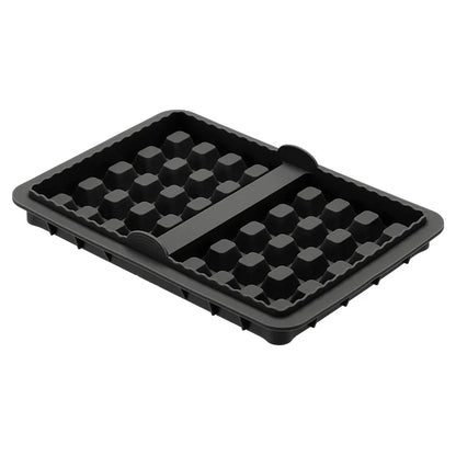 1/2 Piece Silicone Waffle Mold, Kitchen Waffle Maker Square Waffle Mold for Cake Chocolate Craft Candy Soap Pastry Accessories