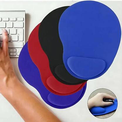 Ergonomic Wrist Rest Mouse Pad – Comfortable Non-Slip Soft Mousepad for PC & Laptop