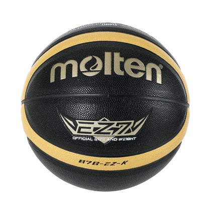 Molten GQ7X EZ-K Size 7 Basketball – PU Leather Indoor/Outdoor Ball for Men, Women & Youth