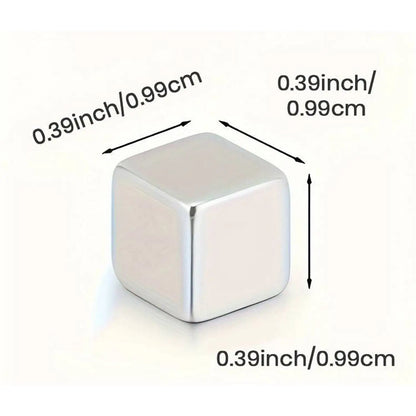 Square Magnets with Great Pull Force – Ideal for Fridge, Garage, Kitchen, Science Projects, Craft, Office & Easter Decor
