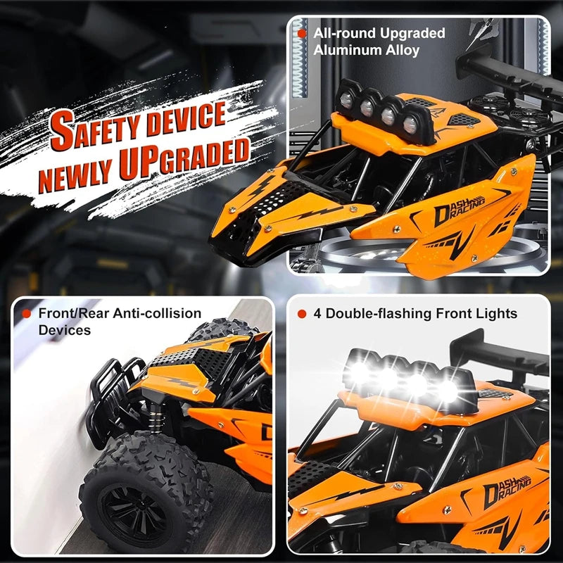 1:16 Scale Off-Road RC Car – 2.4G Remote Control Drift Truck for Kids & Boys