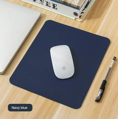 Small PU Mouse Pad – Non-Slip Waterproof Mouse Mat for PC, Laptop & Desktop Gaming