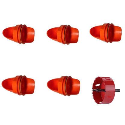 DIY Chicken Feeder Port Kit – Rainproof Gravity Feeding for Poultry