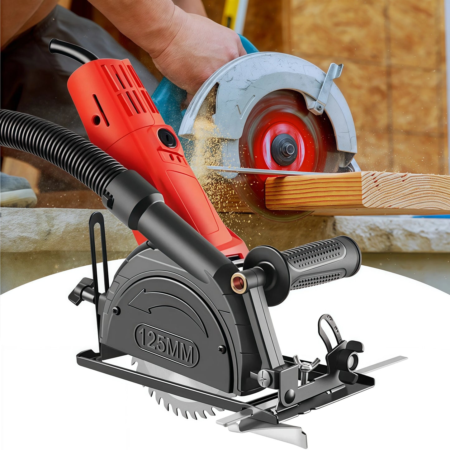 حامل جلاخة زاوية قابل للتعديل بزاوية 45 درجة، ملحقات جلاخة زاوية، قطع وتجويف آمن، متعدد الوظائف، مانع للانزلاق، مريح