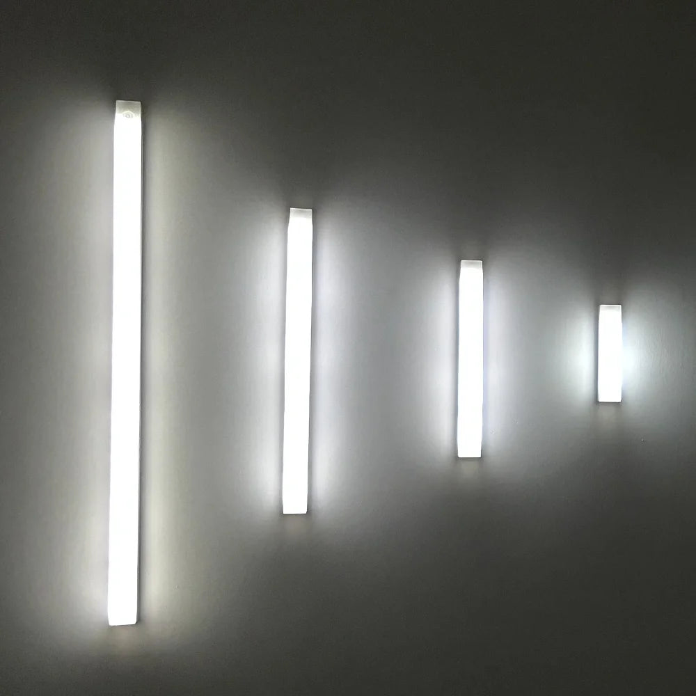 Rechargeable LED Motion Sensor Night Light – Under Cabinet Cordless Lamp for Kitchen, Wardrobe, Bedside & Hallway