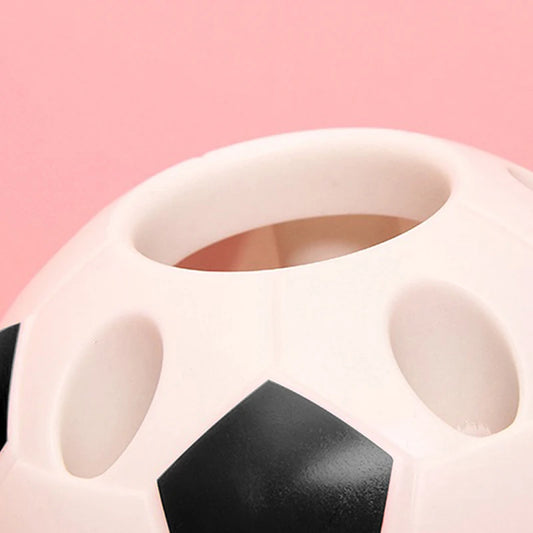 Soccer Ball Pen Holder – Football-Shaped Desktop Organizer for Kids & Students