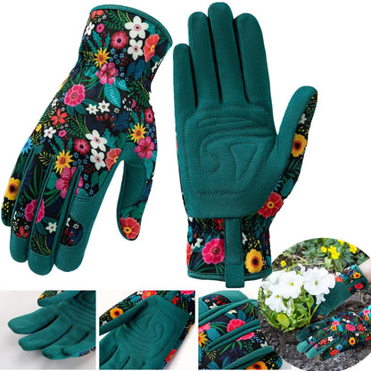 Women’s Gardening Gloves – Thorn-Proof Leather Gloves for Weeding, Planting & Outdoor Work