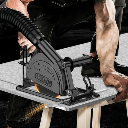 حامل جلاخة زاوية قابل للتعديل بزاوية 45 درجة، ملحقات جلاخة زاوية، قطع وتجويف آمن، متعدد الوظائف، مانع للانزلاق، مريح