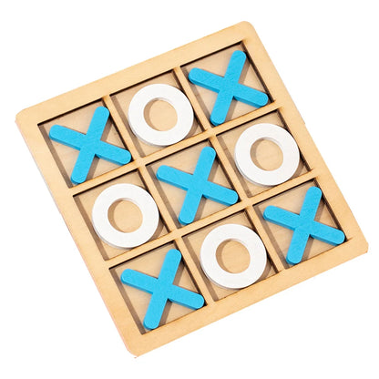 Montessori Wooden Mini Chess Game – Educational Puzzle Toy for Kids & Early Learning