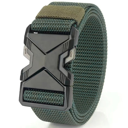 Men’s Tactical Sports Belt – Adjustable Quick Release Belt for Outdoor Training, Hiking & Mountaineering