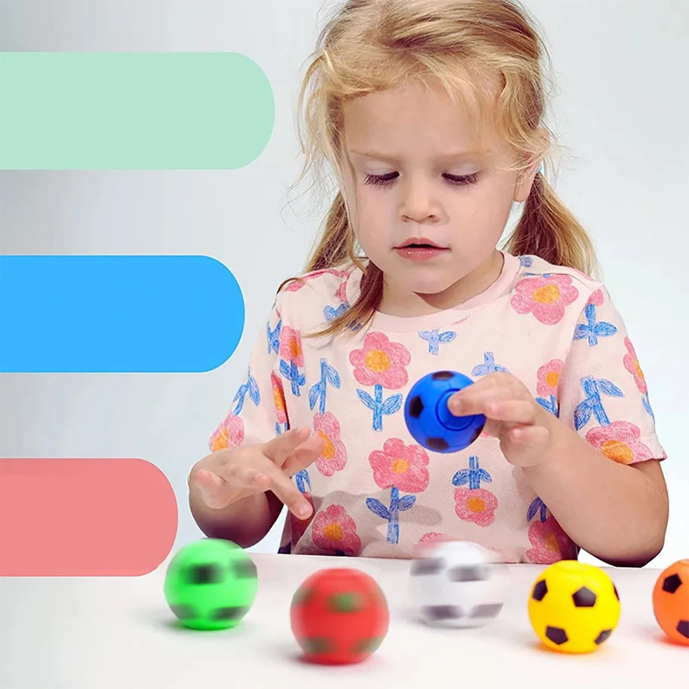 ألعاب كرة قدم صغيرة للأصابع – 10/30 قطعة، هدايا حفلات كرة قدم دوارة للأطفال