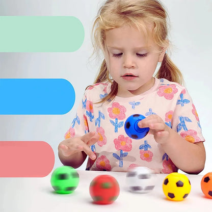 ألعاب كرة قدم صغيرة للأصابع – 10/30 قطعة، هدايا حفلات كرة قدم دوارة للأطفال