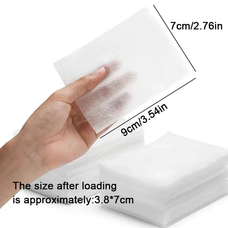 100 كيس قابل للتحلل الحيوي لزراعة البذور - أكياس غير منسوجة لزراعة النباتات والشتلات وعمليات نقل النباتات إلى الحدائق