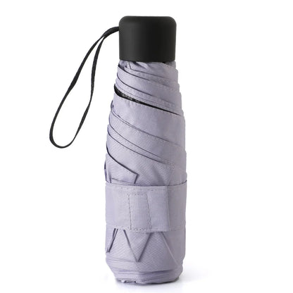 Ultralight Folding Pocket Umbrella – Compact Windproof Travel Umbrella for Women & Men